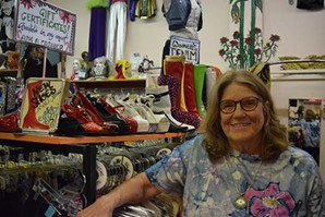 Tucson Thrift Shop owner Arlene Leaf: “There’s a certain aura down here. We’re very eclectic, and it has to be honored.” - DANYELLE KHMARA