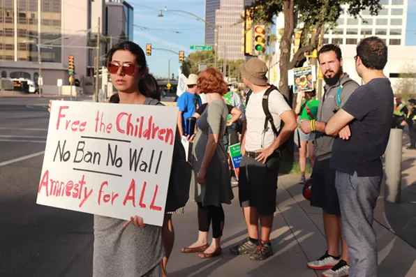 Tucsonans Protest Recent Supreme Court Decision