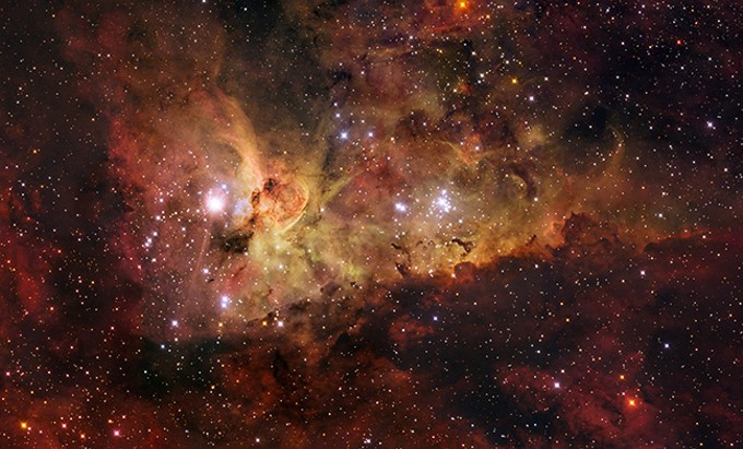 The Carina Nebula - ESO/IDA/DANISH 1.5 M/R.GENDLER.
