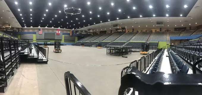 The Tucson Indoor Football League team will play its games inside the Tucson Arena downtown next spring. - CHRISTOPHER BOAN