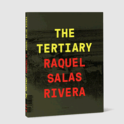 Salas Rivera's newest book of poetry, lo terciario/the tertiary - COURTESY