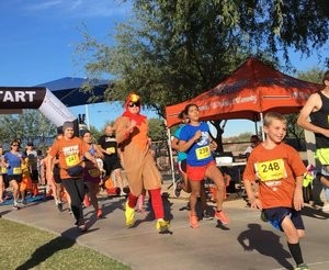 Work Up To Thanksgiving at the Marana Turkey Trot