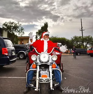 The Red Sleigh Toy Run delivers toys to the doors of children and their families on motorcycles. - FACEBOOK