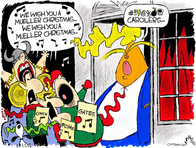 Claytoon of the Day: Mueller Christmas