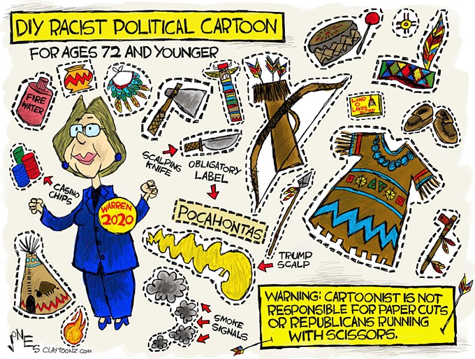 Claytoon of the Day: DIY Racist Political Cartoon