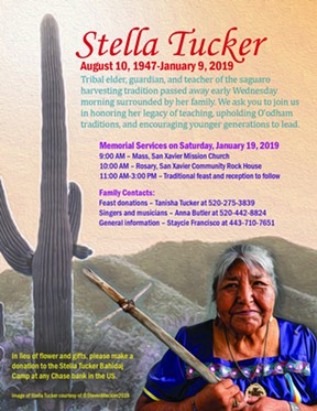 Stella Tucker, Tohono O’odham Keeper of Saguaro Fruit Harvest, Dies at 71 (2)