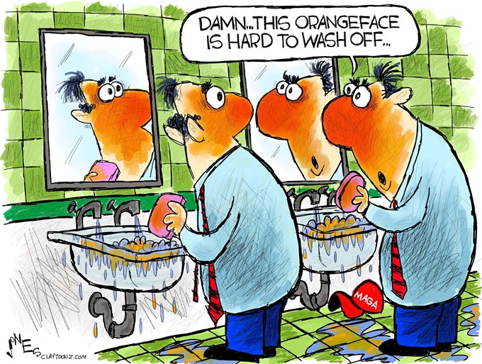 Claytoon of the Day: The Orangeface Blues