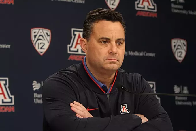 Sean Miller Previews Arizona's Pac-12 Tournament Opener Against USC