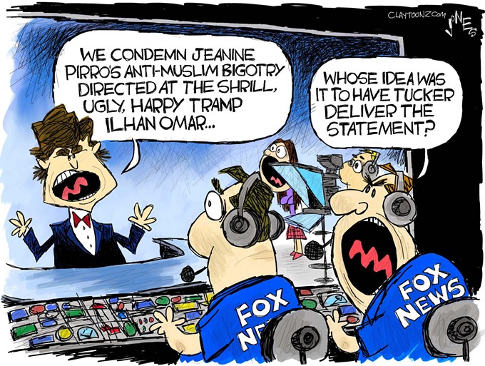 Claytoon of the Day: Fox News' Tuck & Roll