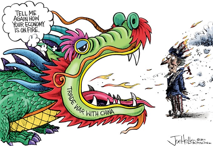 Afternoon Cartoon: Trade War