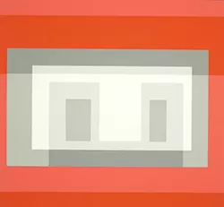 Variant VI (From Ten Variants), 1966, screenprint, by Josef Albers, is part of A New Unity: The Life and Afterlife of Bauhaus, opening Aug. 31 at the University of Arizona Museum of Art.