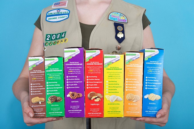 Get Your Girl Scout Cookies This Weekend