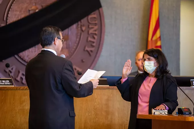 New Pima County Supervisor Betty Villegas: 'We're All Feeling So Vulnerable.'