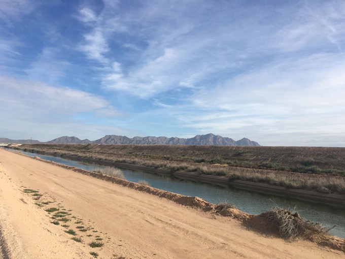 The Central Arizona Project canal system spans 336 miles and brings 1.5 million acre feet of water from the Colorado River down past Tucson. - LILLIAN DONAHUE / CRONKITE NEWS