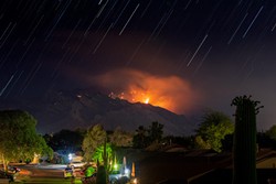 Bighorn Fire Update: Mount Lemmon Residents Warned of Potential Evacuation, County Closes Catalina Highway; Fire Now Tops 13,200 Acres, is 22% Contained