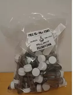 Fillakit’s plastic tubes don’t fit the racks used to analyze samples. (Provided by the New Mexico Department of Health)