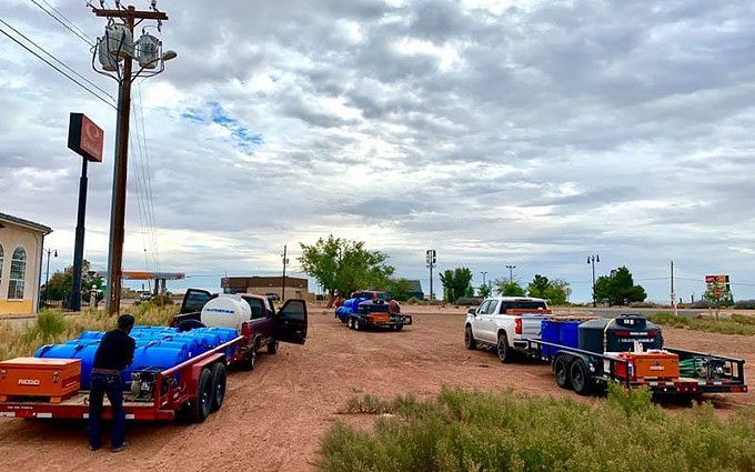 Navajo ‘Water Warrior’ drives miles during COVID to deliver to those in need