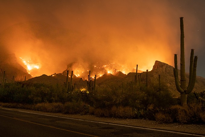 Arizona has been hit with massive wildfires as well. - FILE PHOTO