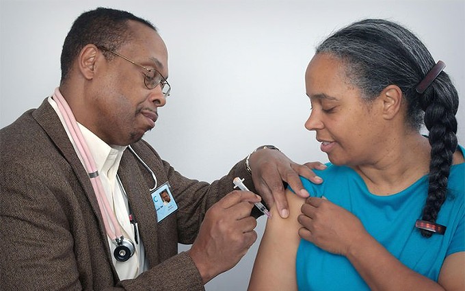 Researchers are urging more people of color to participate in clinical trials for a COVID-19 vaccine, but participation numbers so far are low. Black, Native American and Latino people are nearly 3 times more likely to contract COVID-19 than white people. Experts say vaccine trials should reflect that. - PHOTO COURTESY OF CDC