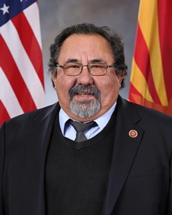 “Those responsible for this egregious display of excessive force against peaceful protestors, who are members of the Tohono O’odham Nation and their allies, must be held responsible,”  U.S. Rep. Raul Grijalva said. “I’m demanding an investigation into this act. The border wall has already destroyed precious desert habitats, divided families, and left an ugly scar across Southern Arizona.”