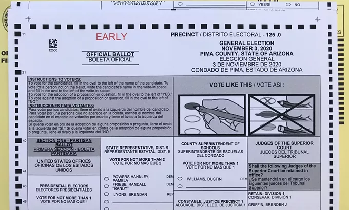 Ballot Counting Continuing in Pima County; Last Night's Count Didn't Change Any of Tuesday's Results