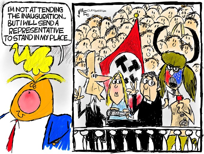 Claytoonz: Horny For The Inauguration