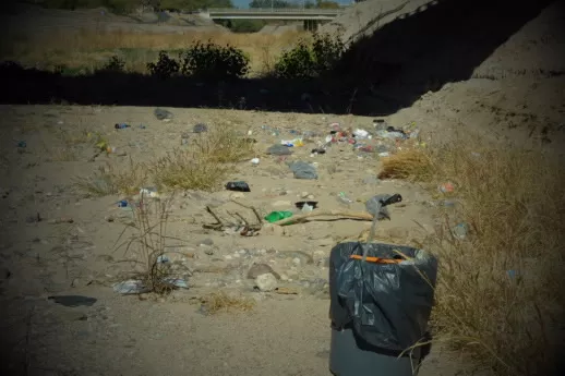 Trash and invasive species continue to threaten the newly flowing Santa Cruz River near downtown Tucson. Every week, a group of volunteers works to remove these threats to protect the urban ecosystem.