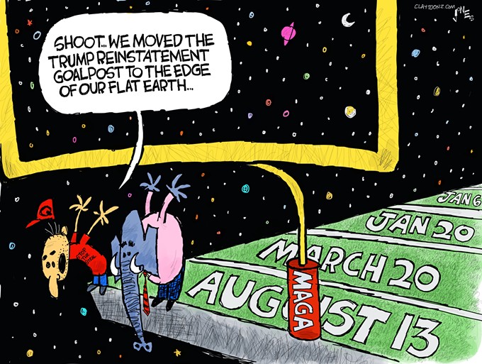 Claytoonz: Flat Earth Goalpost