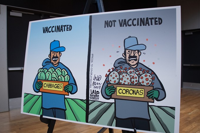 Latino cartoonist’s ‘TOONDEMIC’ fights COVID misinformation
