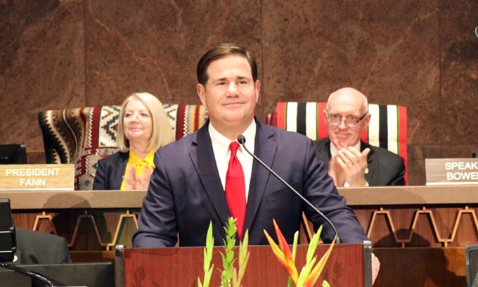 In Final State of the State Speech, Ducey Touts Plans for Border Security, Water and Taxes