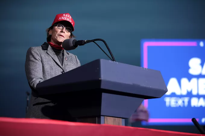 Top Senate Republican Says Wendy Rogers Could Face Censure for Speech to White Nationalists