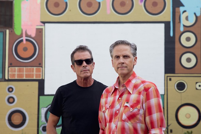"I'm trying to just have a good time with my friends, play music and at the same time, kind of examine where we are as a people, as a planet," said Calexico's Joey Burns. - PHOTO BY | HOLLY ANDRES