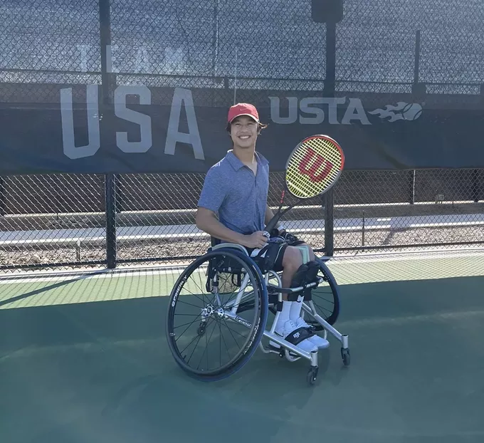 Tennis player receives wild card in U.S. Open wheelchair draw