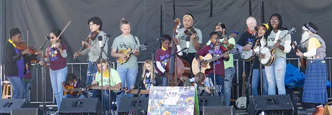 Bluegrass festival is about music and community