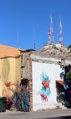 Bright murals line the streets in Hermosillo. - HEATHER HOCH