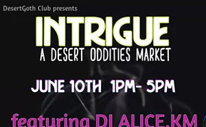 INTRIGUE: a desert oddities market