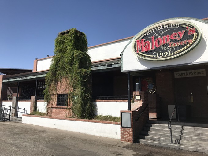 Maloney’s Tavern on Fourth Avenue will soon make way for a high-rise residential development.