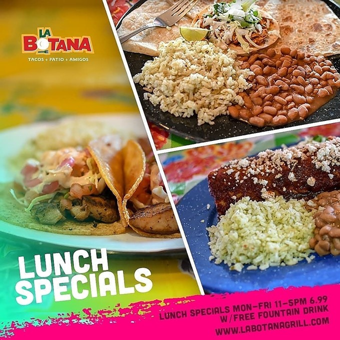 Lunch Specials 11-5 M-F