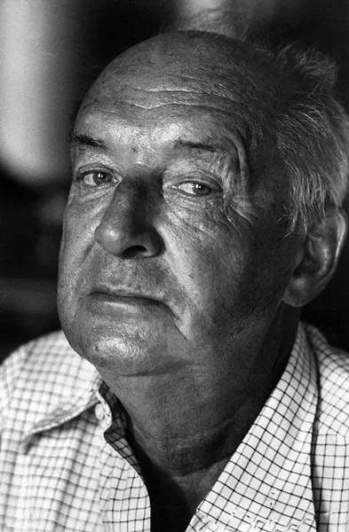 Vladimir Nabokov in Montreux, 1973 - COURTESY