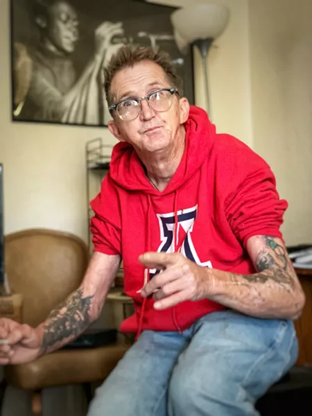 Billy Sedlmayr at home. - BRIAN SMITH