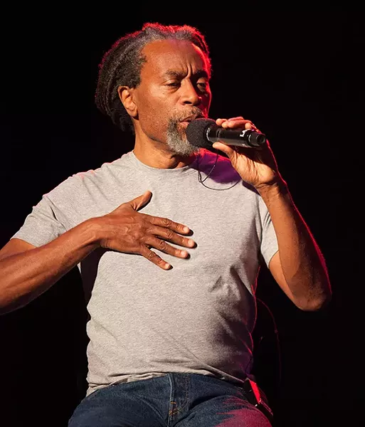 Bobby McFerrin, who performs Sunday, Jan. 20 at the Fox Theatre.