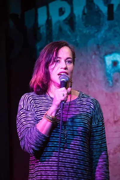 Roxy Merrari says it never occurred to her to try doing stand-up, “but it never occurred to me not to do it once I started doing it. I’m addicted to laughter.” - NICCI RADHE