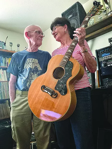 LaVerne and David Lawrence at home. - BRIAN SMITH