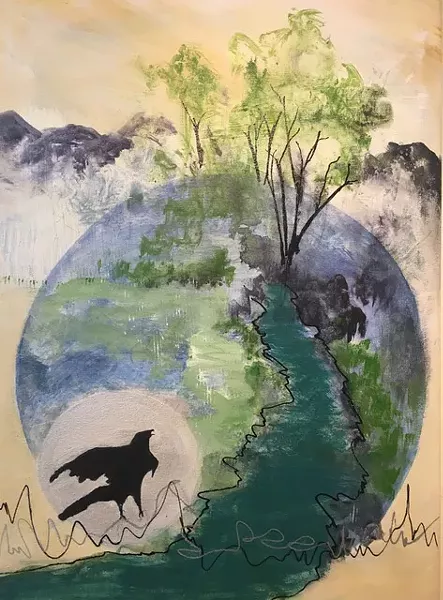 rio_compartido_carolynwayland_river_bird_24_x_32_acrylic.jpg