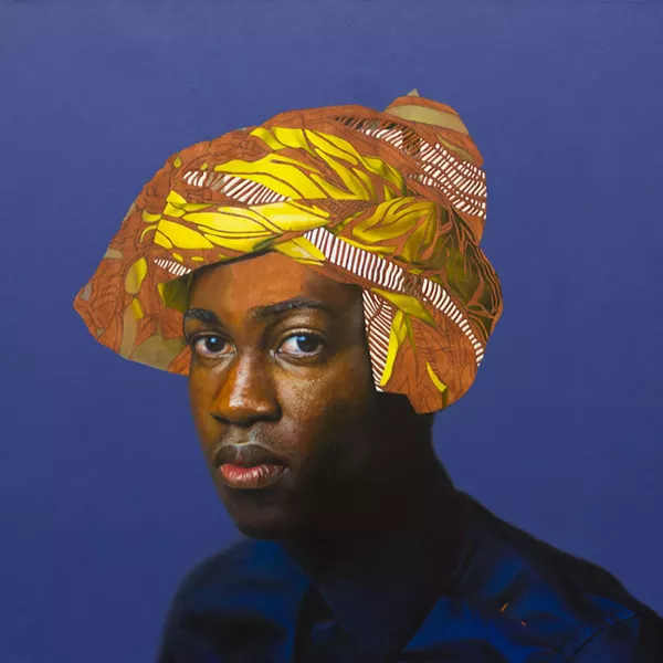 Papay Solomon, whose self-portrait was a big hit at Tucson Museum of Art’s 2018 Biennial, has a solo show at the UA’s Joseph Gross Gallery. - COURTESY PHOTO