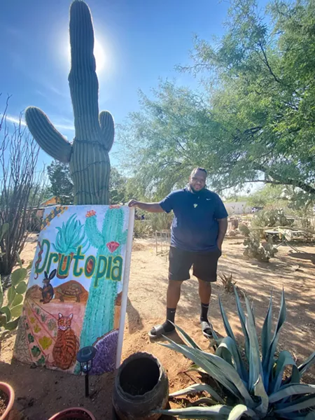Berryhill at his Drutopia: "I won't let anyone take this from me." - BRIAN SMITH