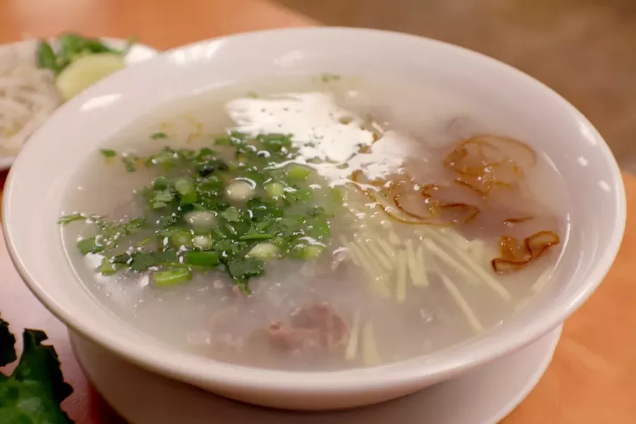 This rice porridge is maybe the most comforting soup you’ll ever have. - HEATHER HOCH