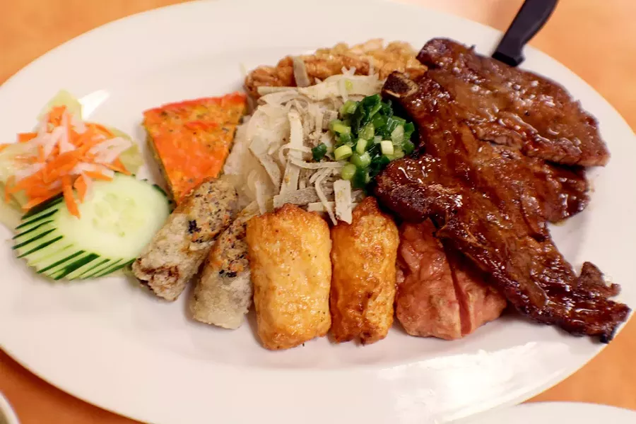 The restaurant’s namesake dish is a must-try offering full of unique flavors. - HEATHER HOCH