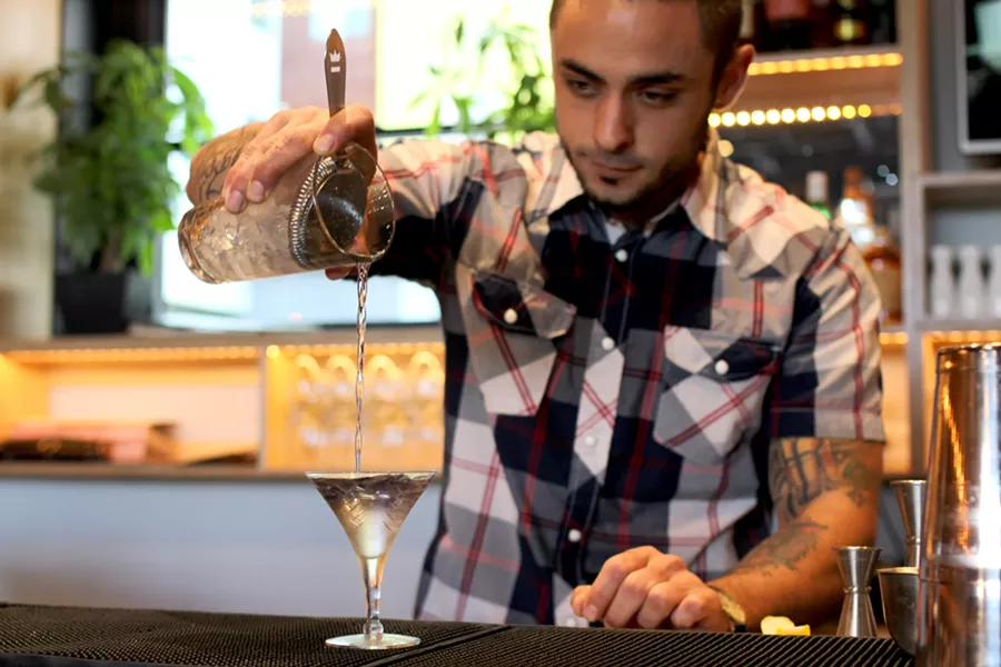 Matt Martinez says this cocktail was the first to open his eyes to the subtlety and possibility of craft cocktails. - HEATHER HOCH