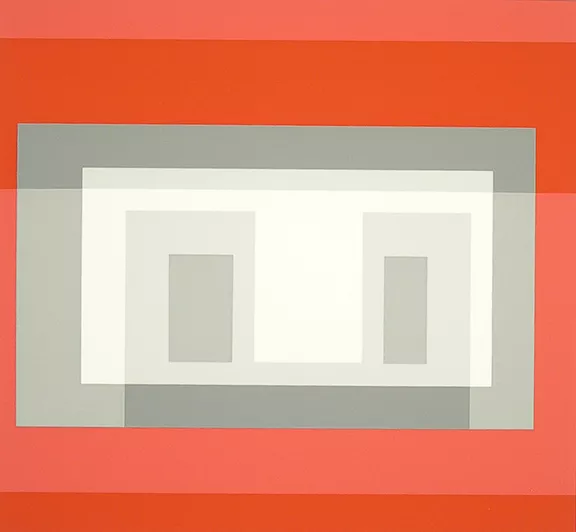 Variant VI (From Ten Variants), 1966, screenprint, by Josef Albers, is part of A New Unity: The Life and Afterlife of Bauhaus, opening Aug. 31 at the University of Arizona Museum of Art.